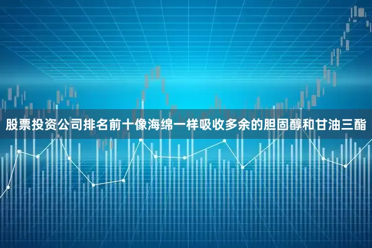 股票投资公司排名前十像海绵一样吸收多余的胆固醇和甘油三酯